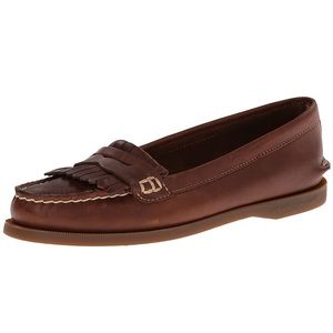 Sperry Top-Sider Avery Kiltie Boat Shoe in Tan